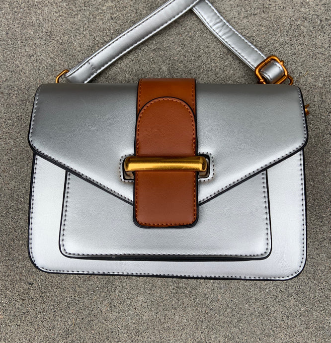 Betty Handbag  - Silver