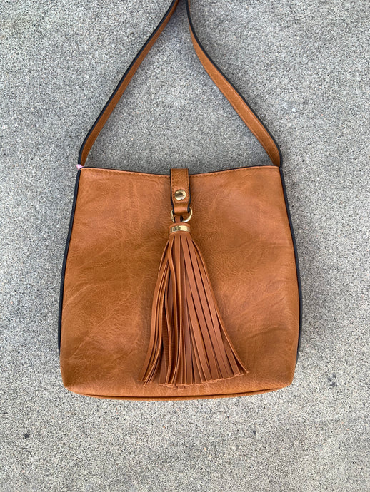 Kylie Handbag -Nutmeg Brown