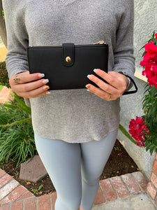 Daphne - Black - Wristlet Wallet