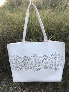 Cassandra Tote - White