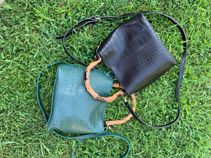 Abigail Handbag - Hunter Green