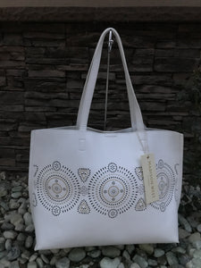 Cassandra Tote - White